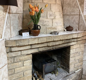 Біля каміна біля Оперного відгуки, лазня/сауна Дніпро центральний район вул. Фабра, 4, фото, адреса з картою проїзду.